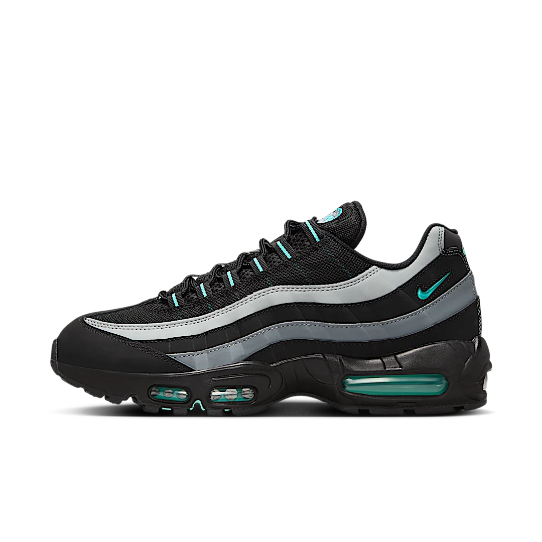 Nike Air Max 95 GS Black Aurora Green-Nike-pikastore.cz