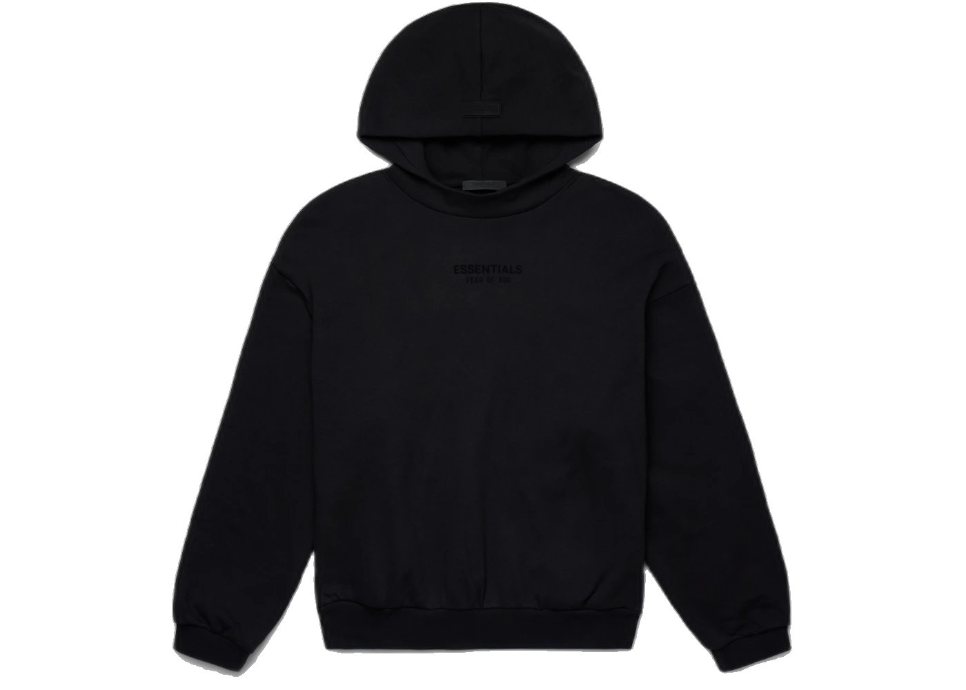 Fear of God Essentials S23 Hoodie Jet Black - PIKASTORE-Fear of God-pikastore.cz
