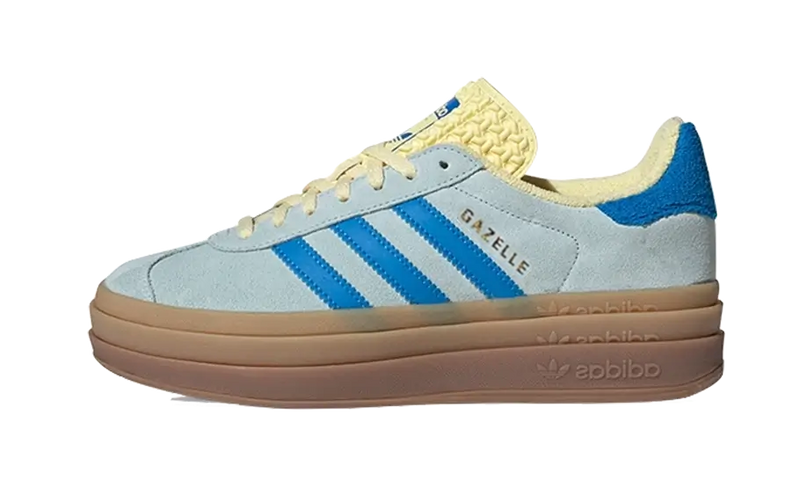 Adidas Gazelle Bold Almost Blue Yellow (Women's)-sneakers-Adidas-pikastore.cz