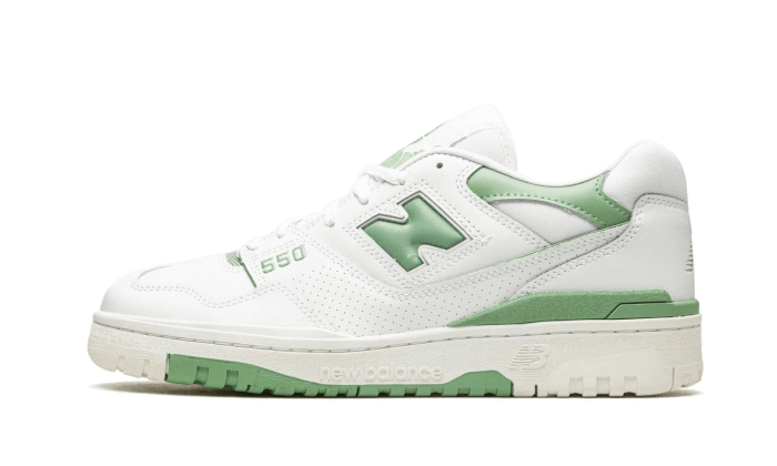 New Balance 550 White Mint Green-New Balance-pikastore.cz