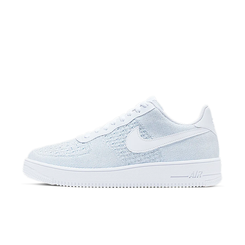 Nike Air Force 1 Flyknit 2 White Pure Platinum-sneakers-Nike-pikastore.cz