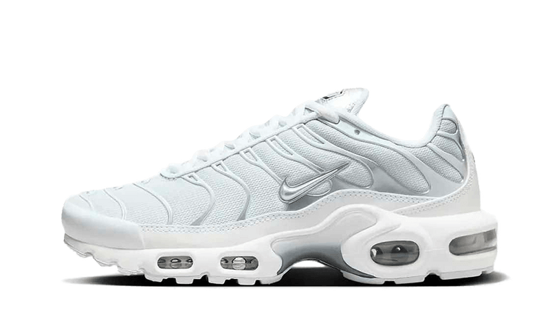 Nike Air Max Plus White Metallic Silver (Women's)-sneakers-Nike-pikastore.cz