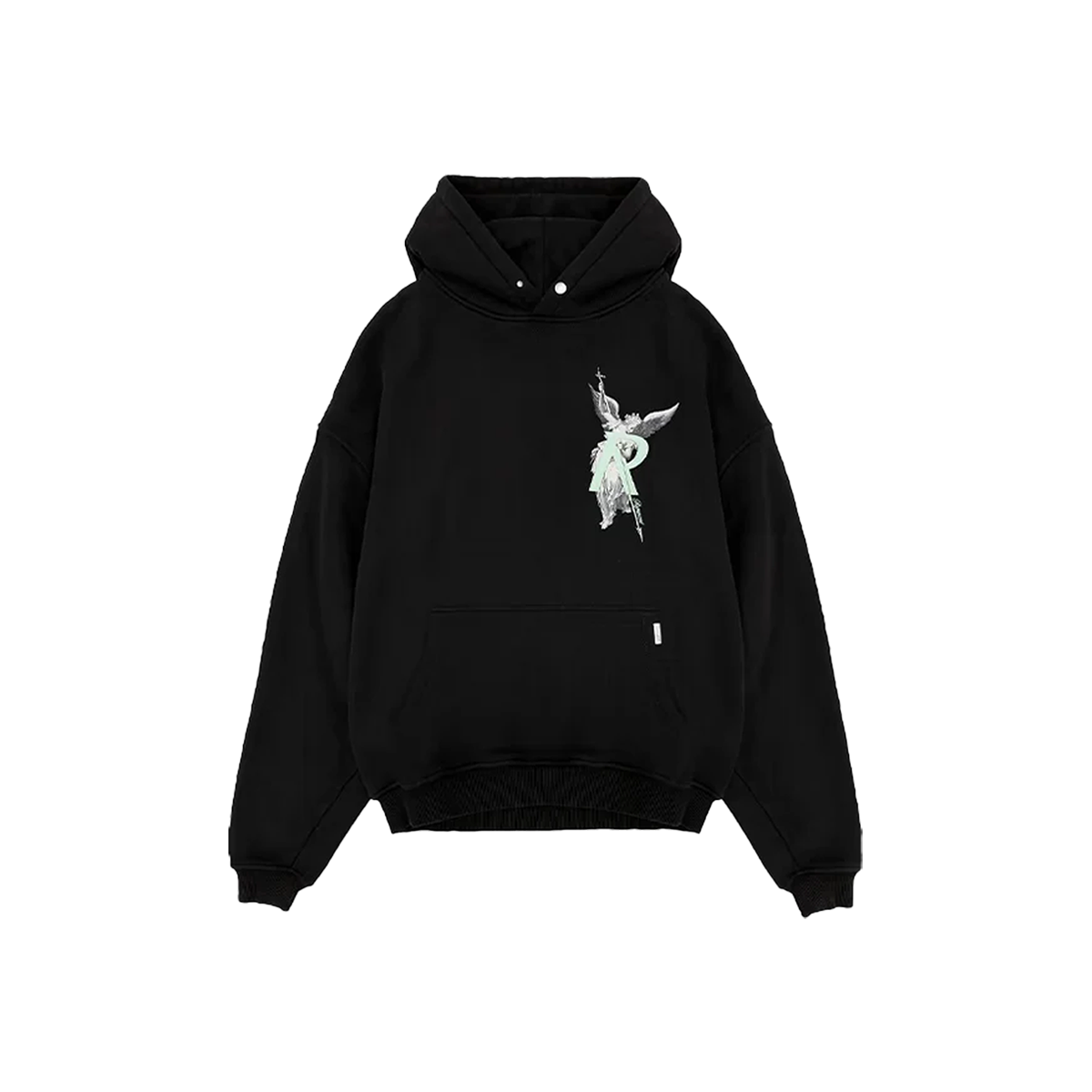Represent Archangel Initial Hoodie Jet Black-Represent-pikastore.cz