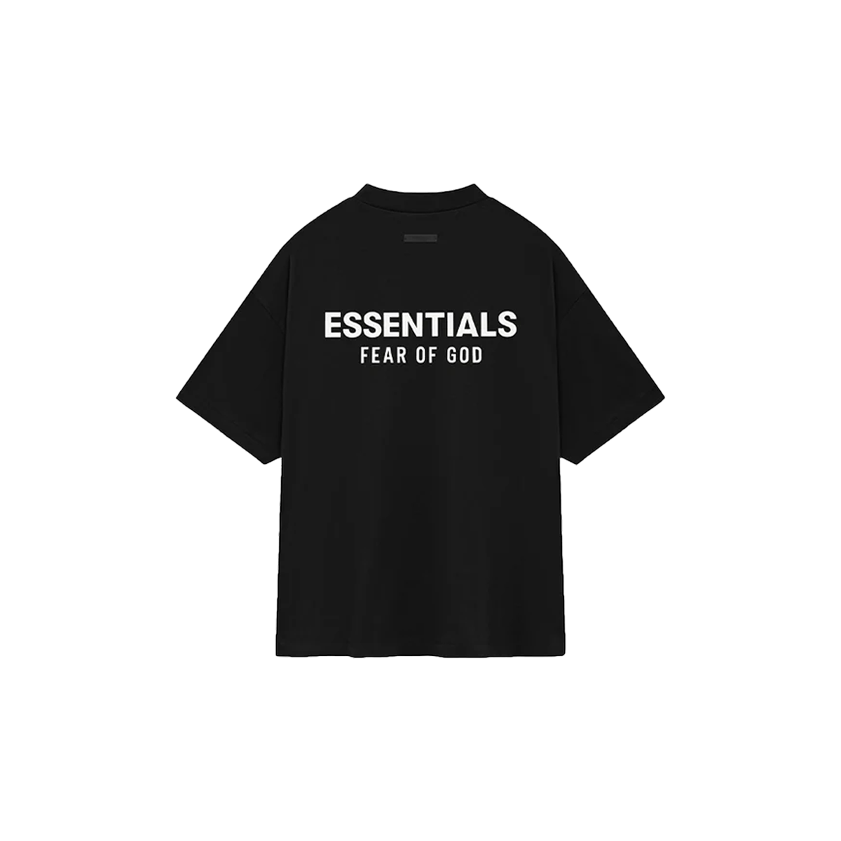Fear of God Essentials Crewneck S24 T-Shirt Black-Fear of God-pikastore.cz