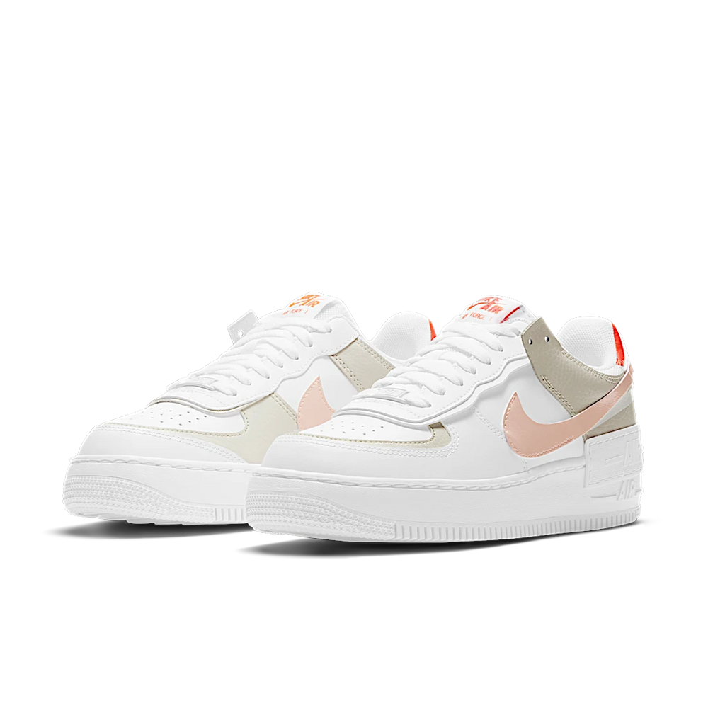 Nike Air Force 1 Low Shadow White Bright Mango (Women's)-sneakers-Nike-pikastore.cz