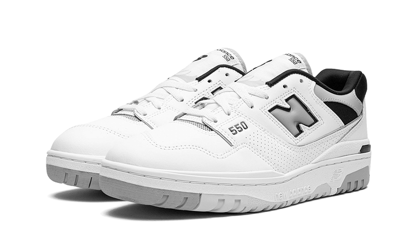 New Balance 550 White Concrete Black-sneakers-New Balance-pikastore.cz