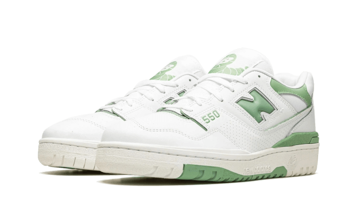 New Balance 550 White Mint Green-New Balance-pikastore.cz