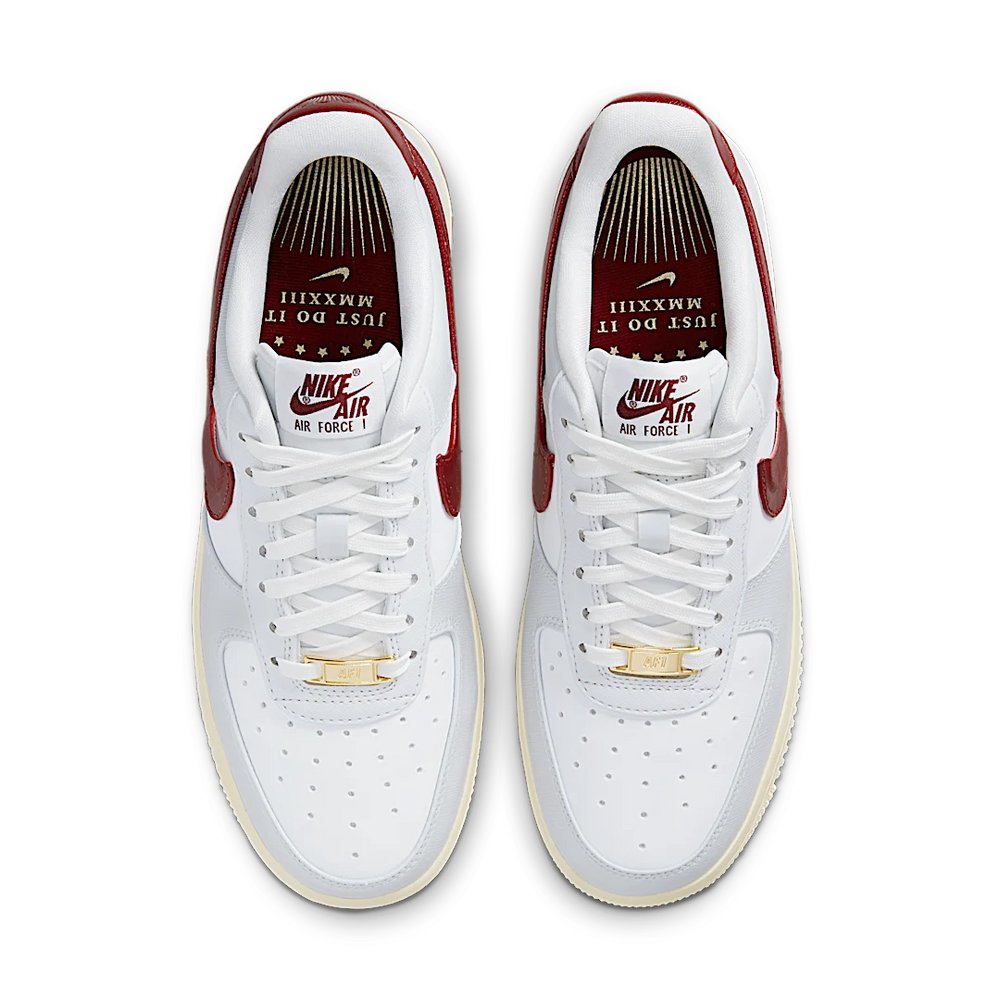 Nike Air Force 1 Low '07 SE Just Do It Photon Dust Team Red (Women's)-sneakers-Nike-pikastore.cz