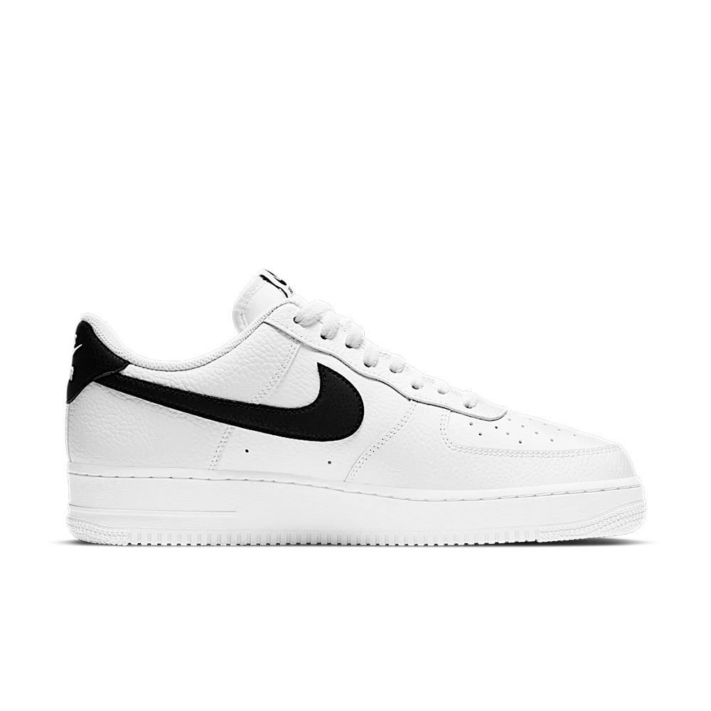 Nike Air Force 1 Low '07 White Black Pebbled Leather-sneakers-Nike-pikastore.cz