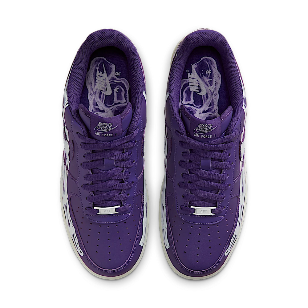 Nike Air Force 1 Low '07 QS Purple Skeleton Halloween (2021)-sneakers-Nike-pikastore.cz