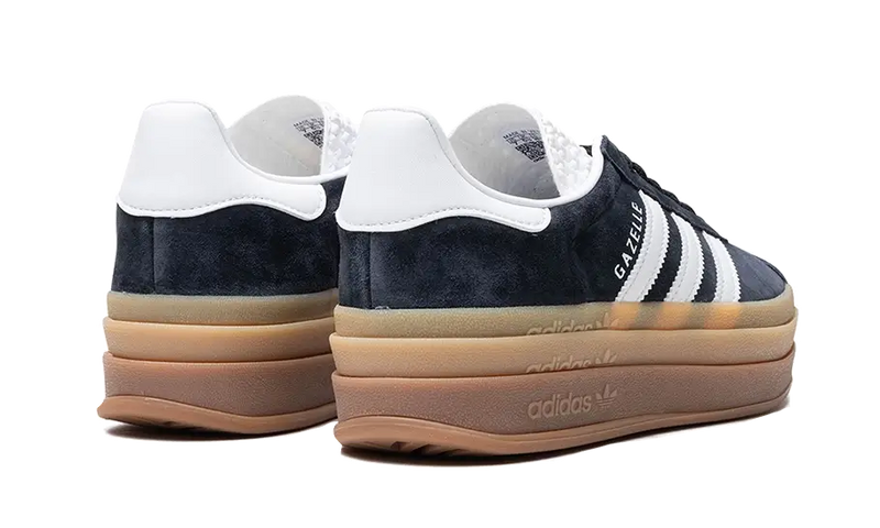 Adidas Gazelle Bold Black White Gum (Women's)-sneakers-Adidas-pikastore.cz