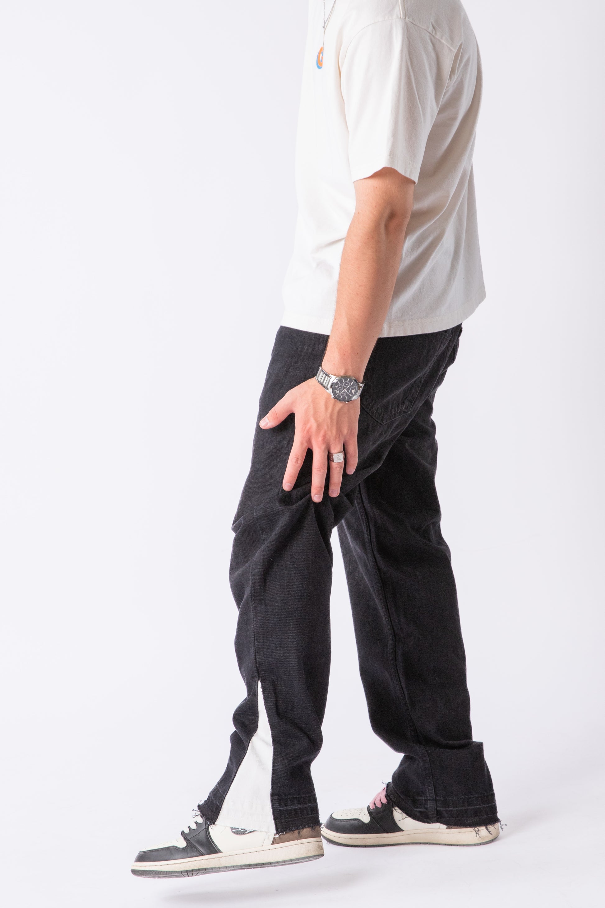 Custom Basic Flared Jeans-Kalhoty-Custompantsprg-pikastore.cz