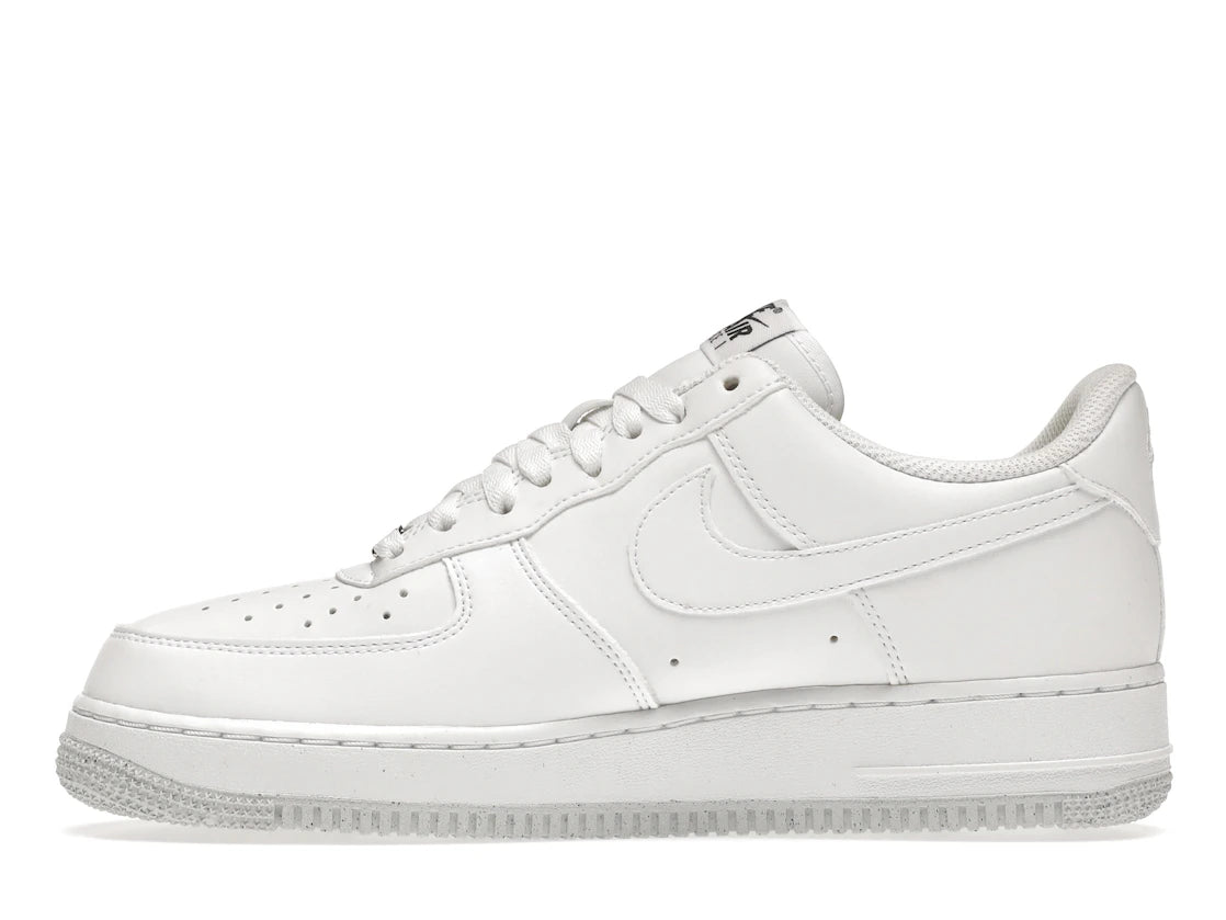 Nike Air Force 1 '07 Next Nature White Metallic Silver (Women's) – tenisky