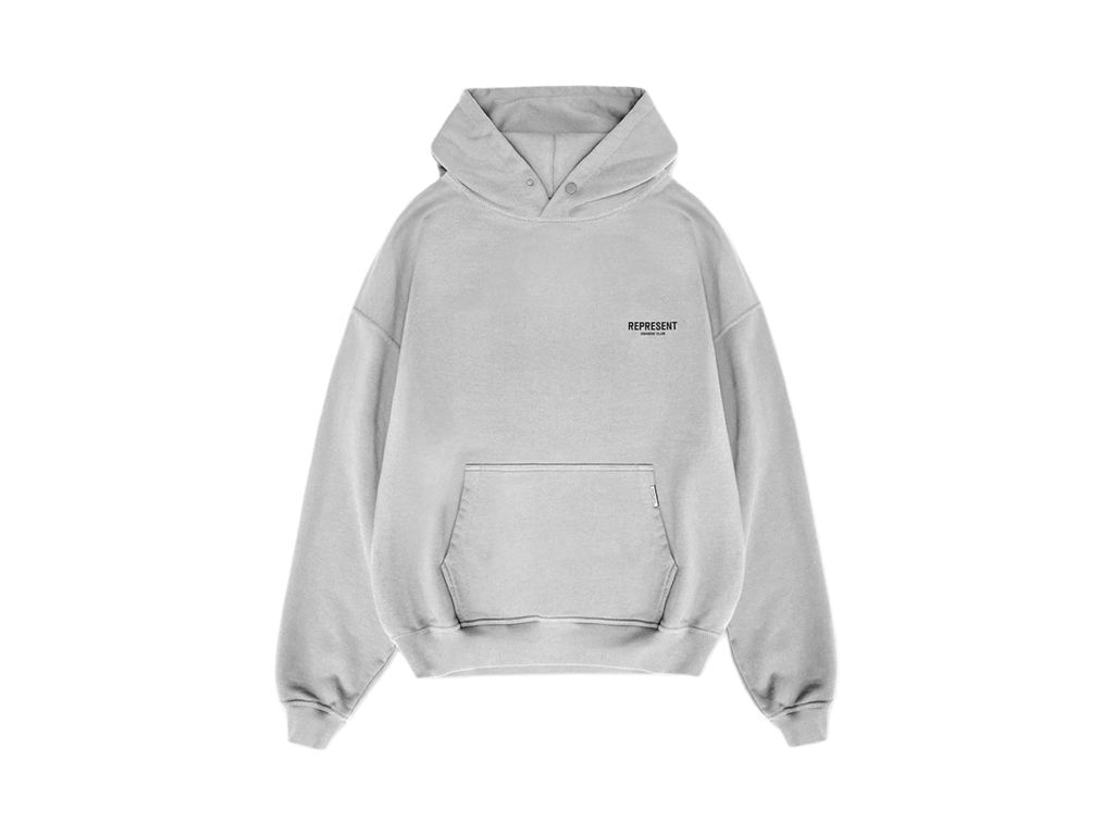 Represent Owners Club Hoodie Ash Grey-Represent-pikastore.cz