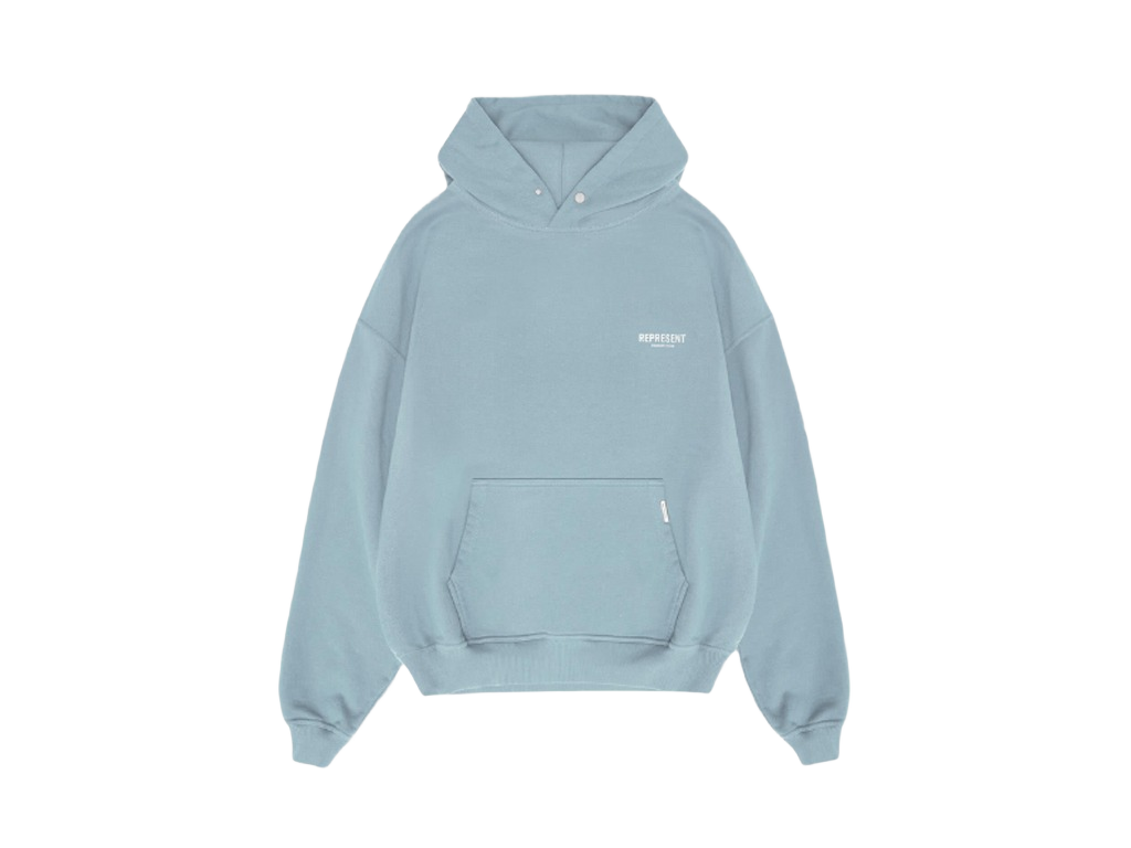Represent Owners Club Hoodie Powder Blue-Represent-pikastore.cz