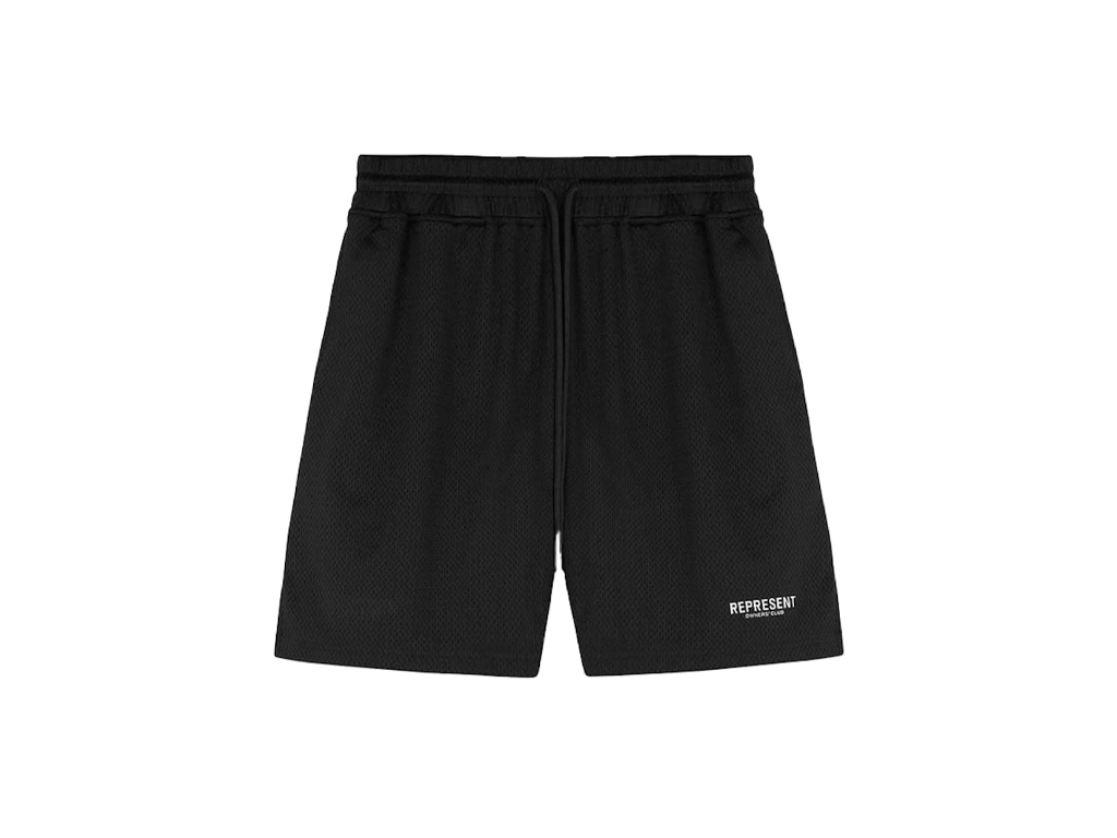 Represent Owners Club Mesh Shorts Black-Represent-pikastore.cz