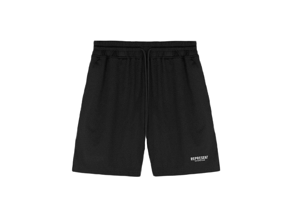 Represent Owners Club Mesh Shorts Black-Represent-pikastore.cz