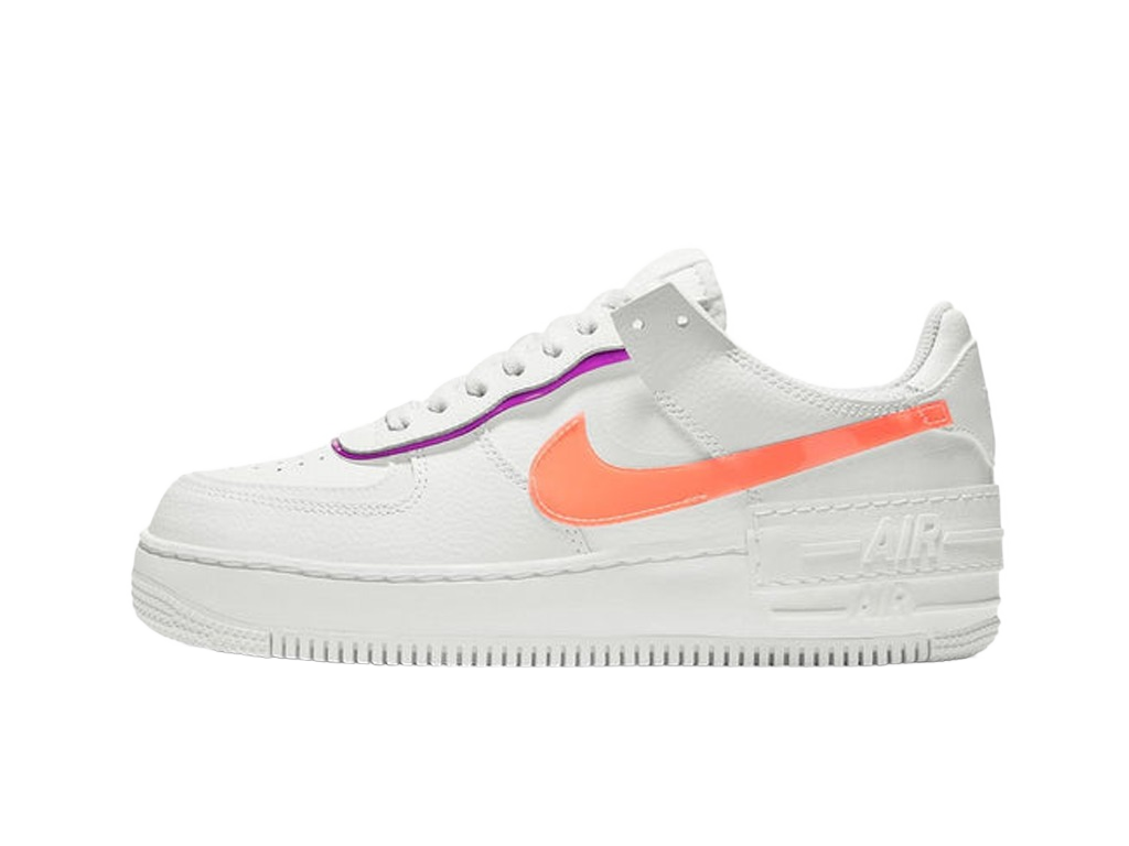 Nike Wmns Air Force 1 Shadow White Mango Red Plum-Nike-pikastore.cz