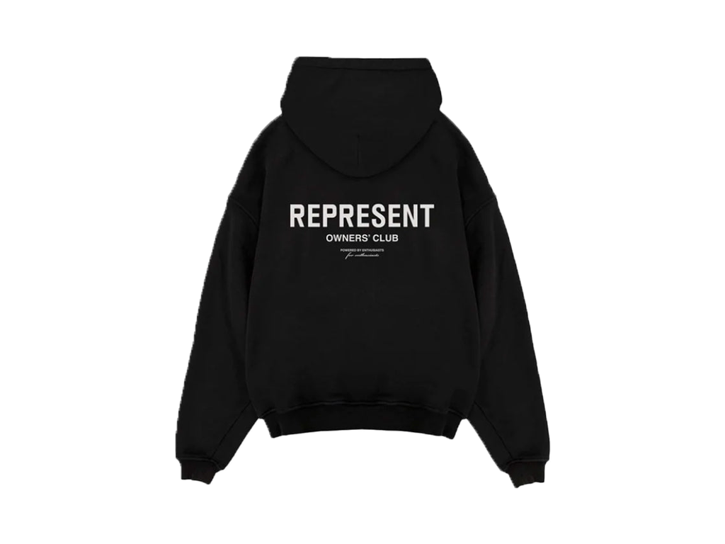 Represent Owners Club Hoodie Black-Represent-pikastore.cz