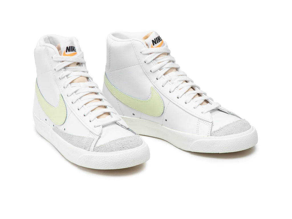 Nike Blazer Mid 77 White Barely Volt (Women's)-sneakers-Nike-pikastore.cz