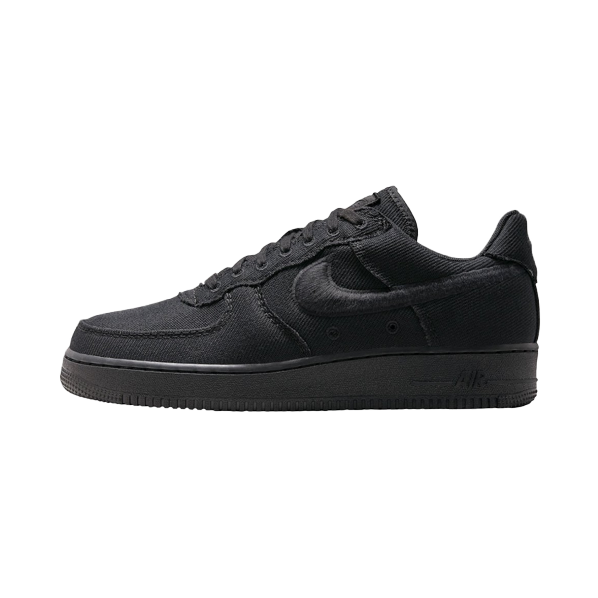 Nike Air Force 1 Black Canvas-Nike-pikastore.cz