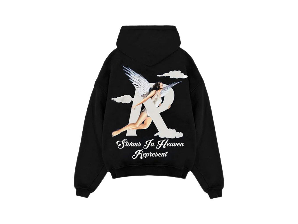 Represent Storms In Heaven Hoodie Black-Represent-pikastore.cz