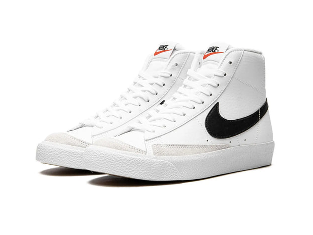 Nike Blazer Mid White Black (GS)-sneakers-Nike-pikastore.cz