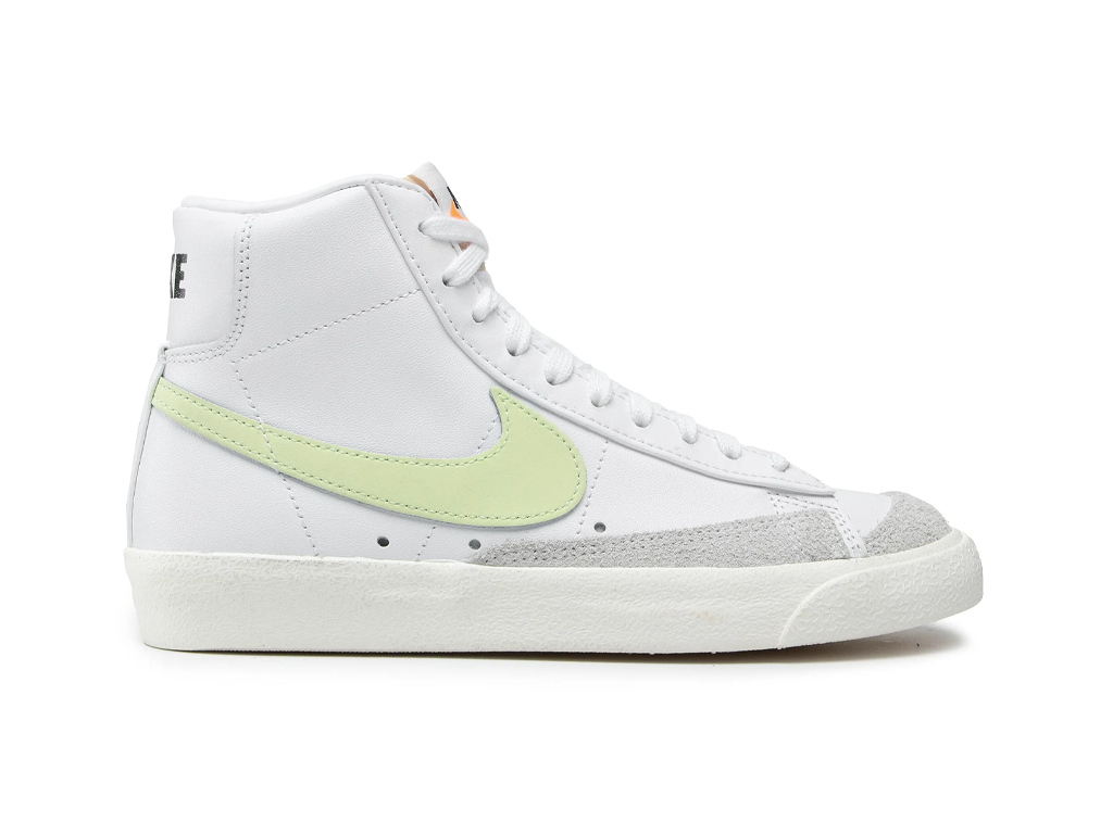 Nike Blazer Mid 77 White Barely Volt (Women's)-sneakers-Nike-pikastore.cz