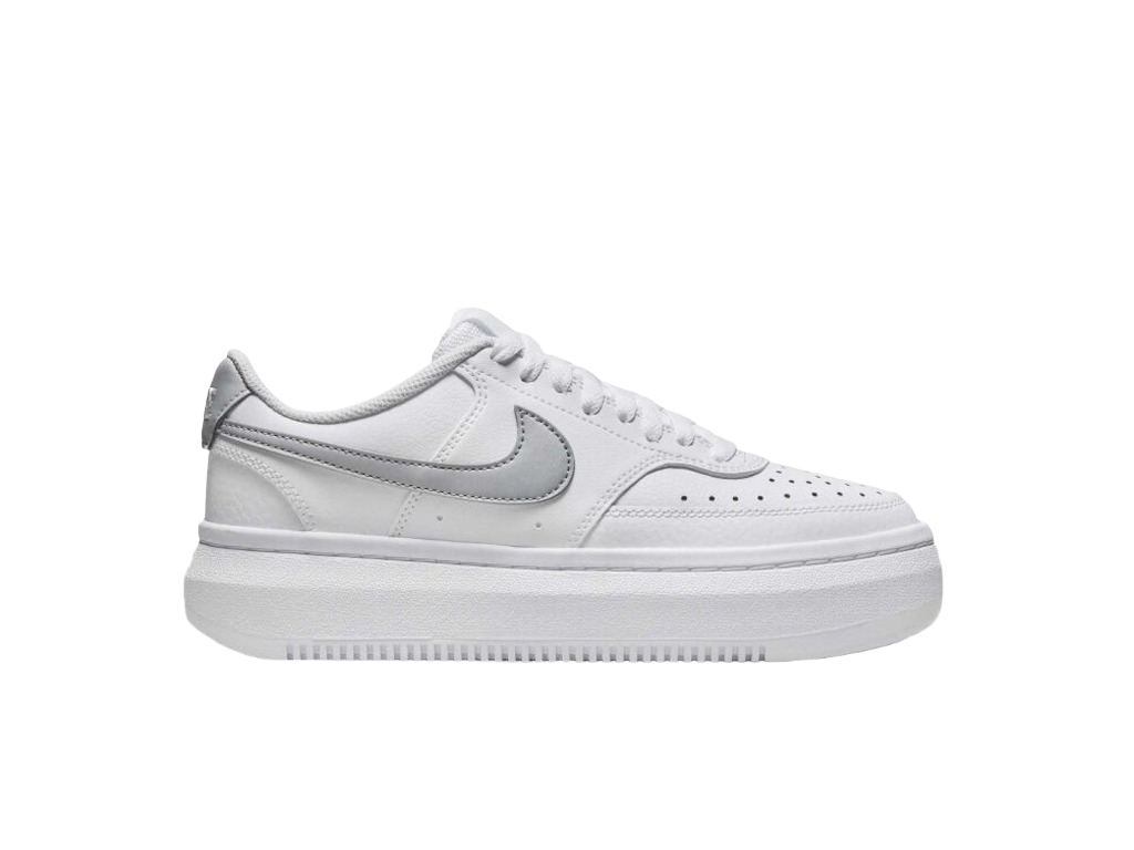 Nike Court Vision Alta Low White Grey (Women's)-sneakers-Nike-pikastore.cz