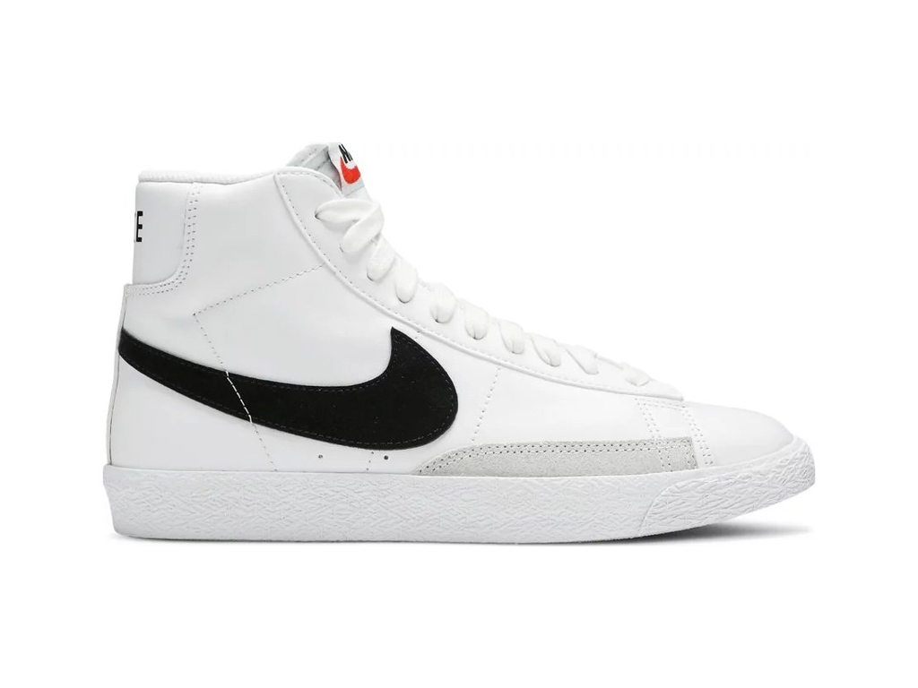 Nike Blazer Mid White Black (GS)-sneakers-Nike-pikastore.cz