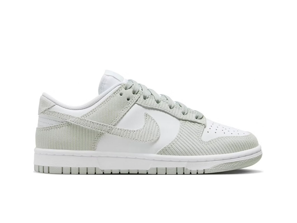 Nike Dunk Low Light Silver Corduroy (Women's)-sneakers-Nike-pikastore.cz