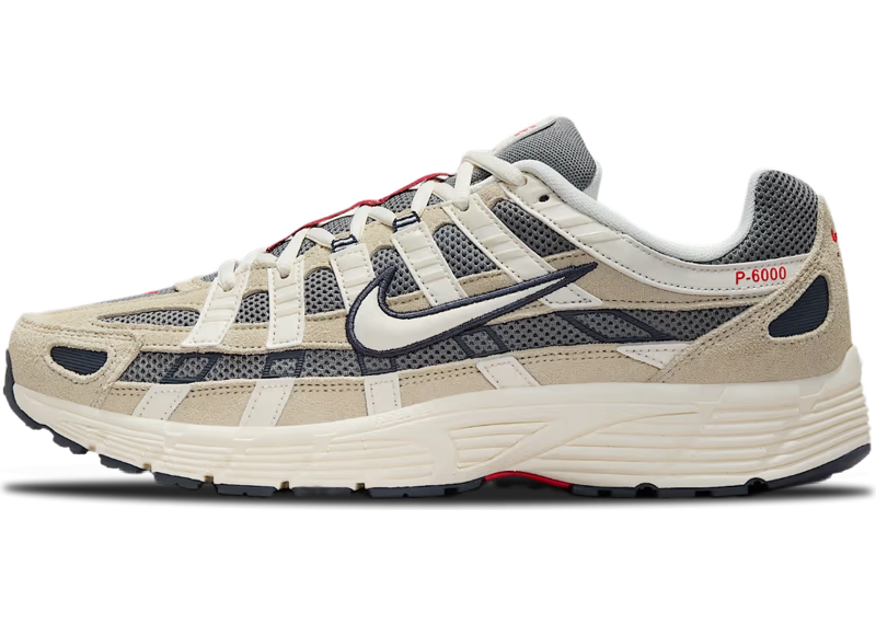 Nike P-6000 Light Khaki Cool Grey