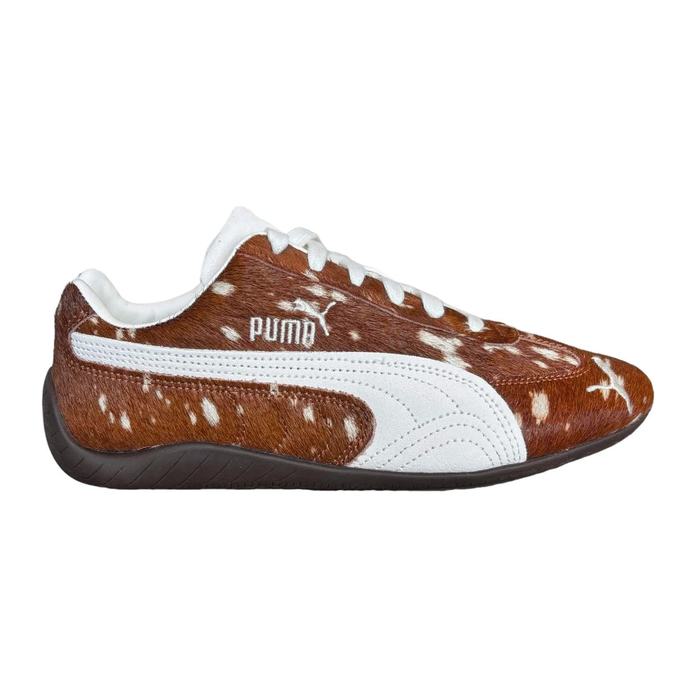 Puma Speedcat Doelette Pony Hair Deer Print Brown