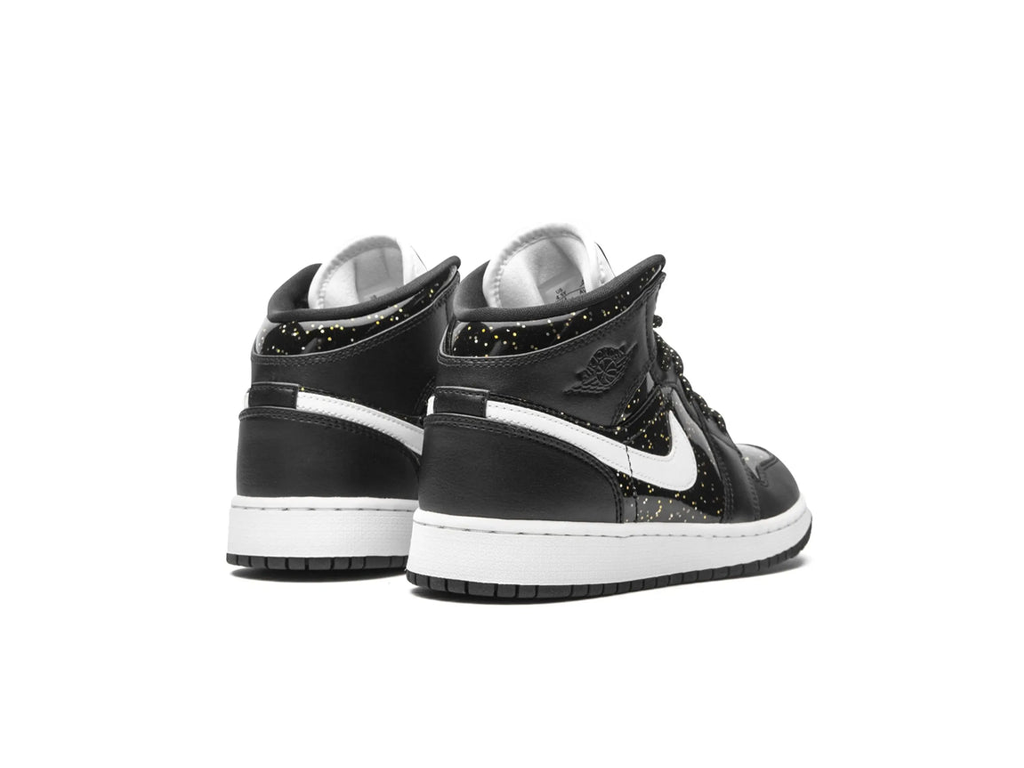 Nike Jordan 1 Mid Black Speckle (GS)-sneakers-Air Jordan-pikastore.cz