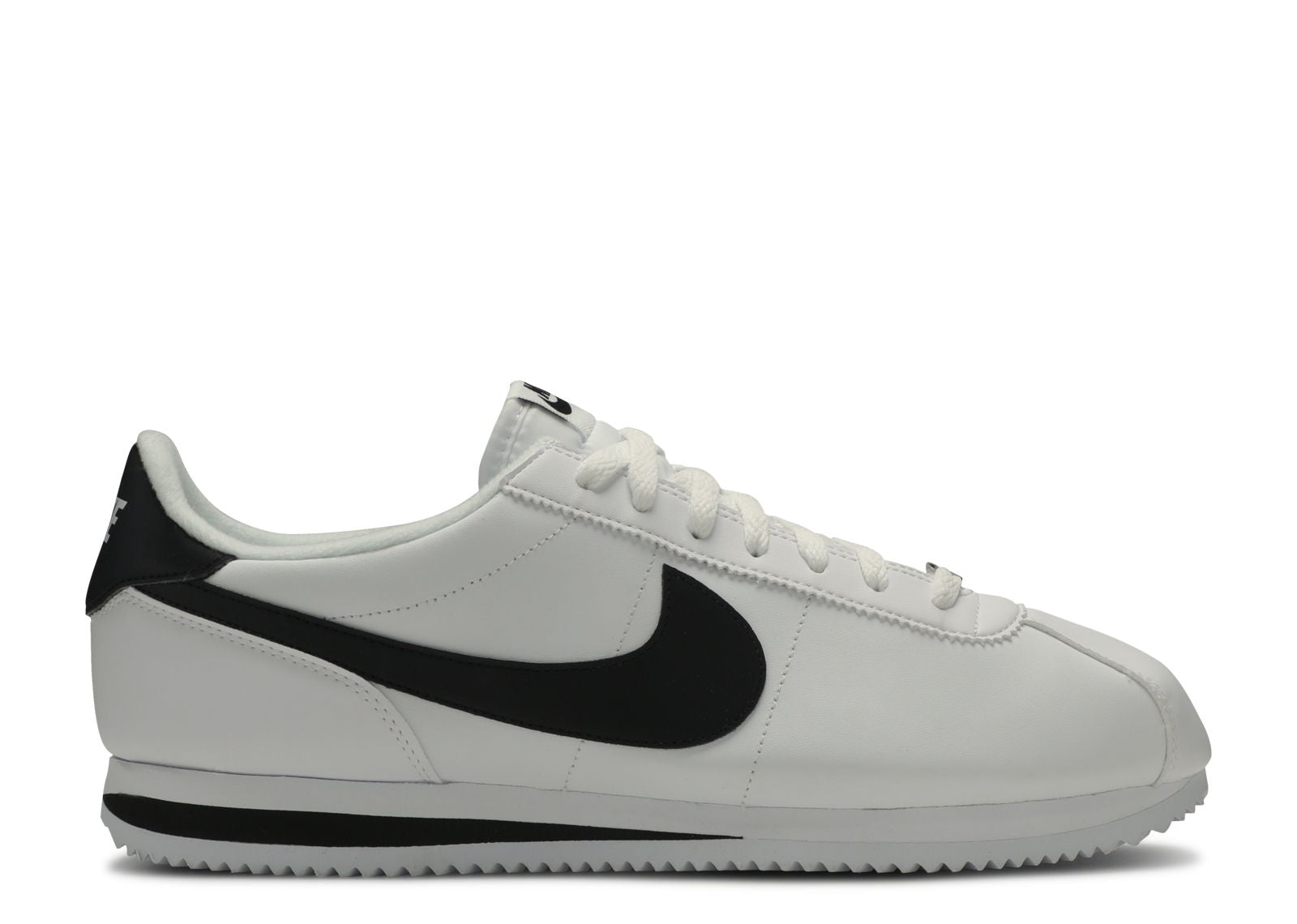 Cortez Basic Leather White Black