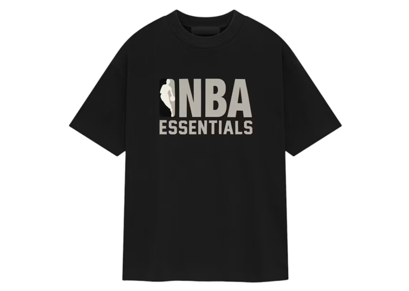 Fear of God Essentials NBA S24 T-Shirt Black Grey