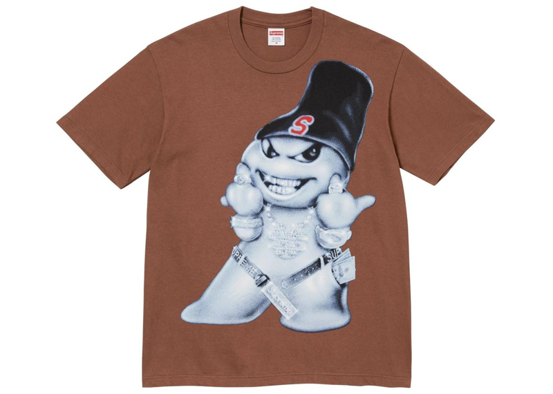 Supreme Snowman Tee Brown
