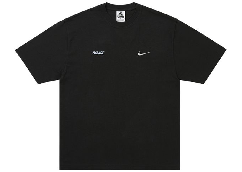 Palace x Nike Font Swoosh T-shirt Black
