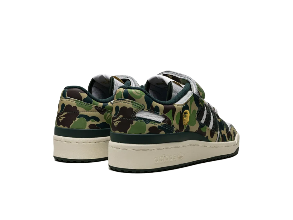 Adidas BAPE x Forum Low 84 30th Anniversary - Green-Adidas-pikastore.cz