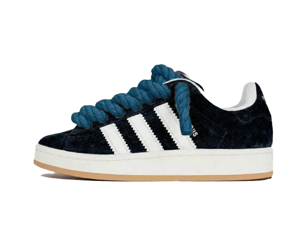Adidas Campus 00s Black Rope Laces Blue-Adidas-pikastore.cz