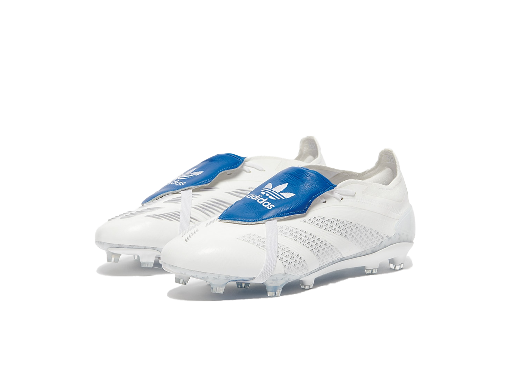 Adidas David Beckham x Predator Elite Laceless FG White Blue Bird-Adidas-pikastore.cz