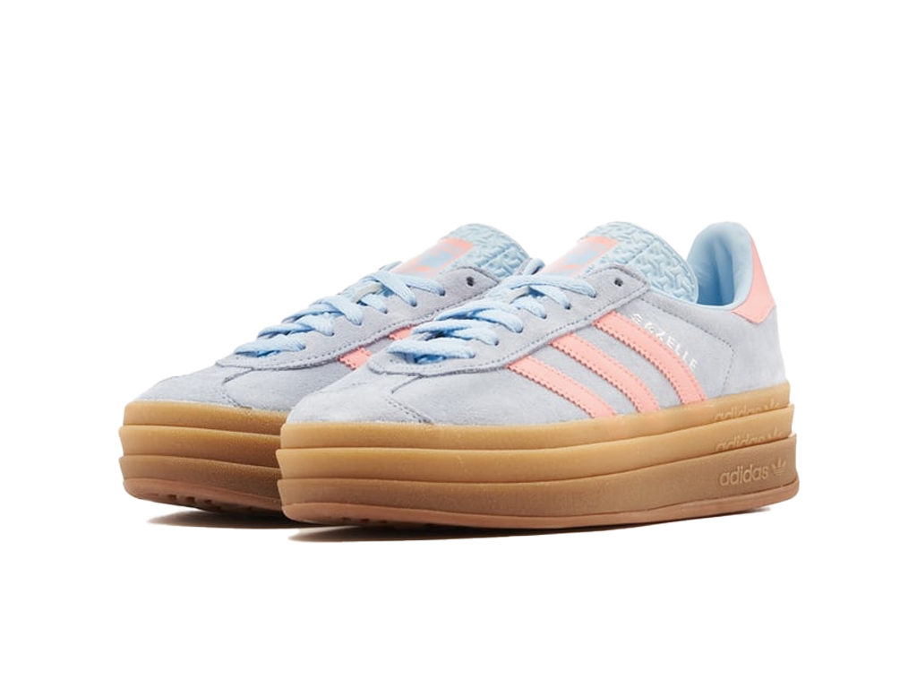 Adidas Gazelle Bold Baby Blue Pink (Kids)-Adidas-pikastore.cz