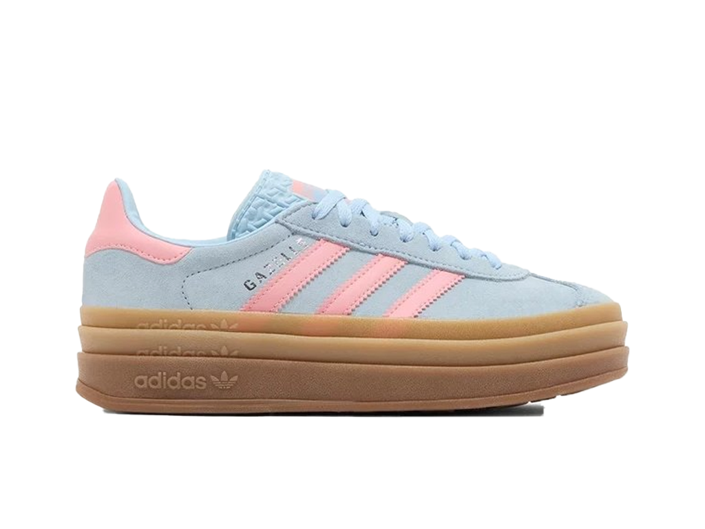Adidas Gazelle Bold Baby Blue Pink (Kids)-Adidas-pikastore.cz