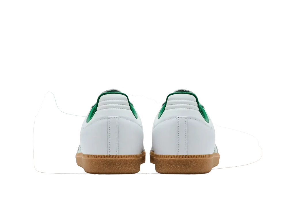 Adidas Samba OG Cloud White Green-Adidas-pikastore.cz