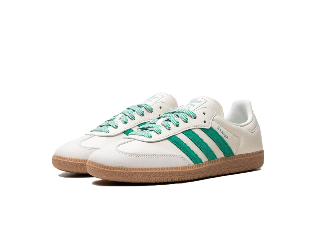 Adidas Wmns Samba OG Off White Court Green-Adidas-pikastore.cz
