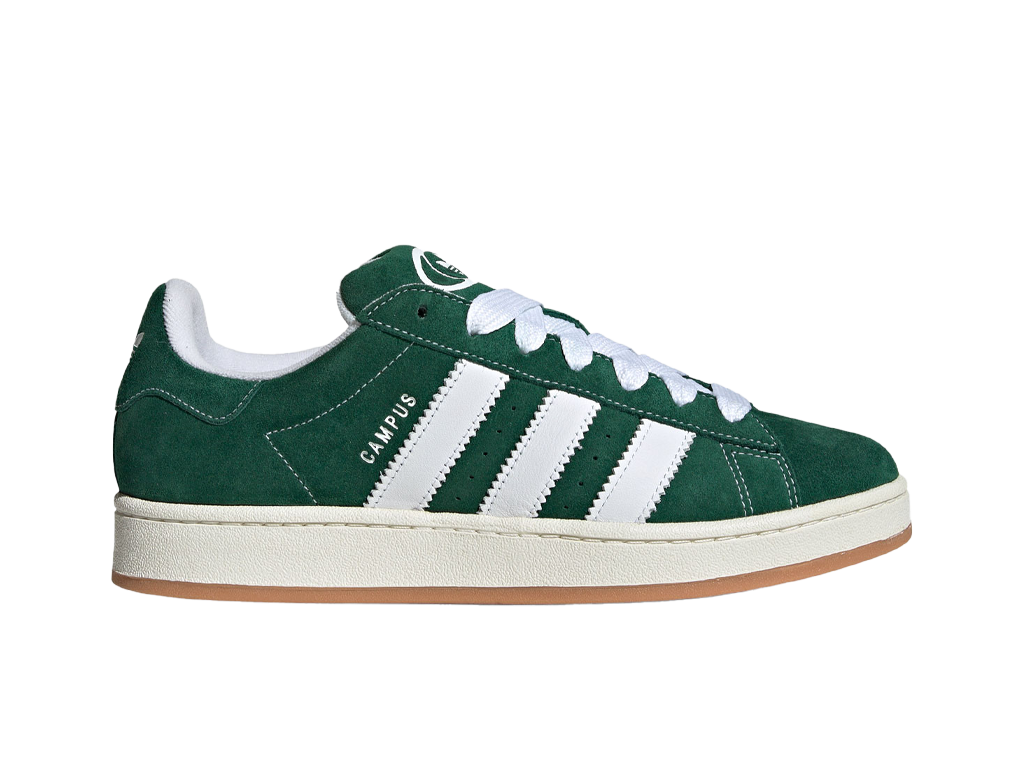Adidas Campus 00s Dark Green Cloud White-sneakers-Adidas-pikastore.cz