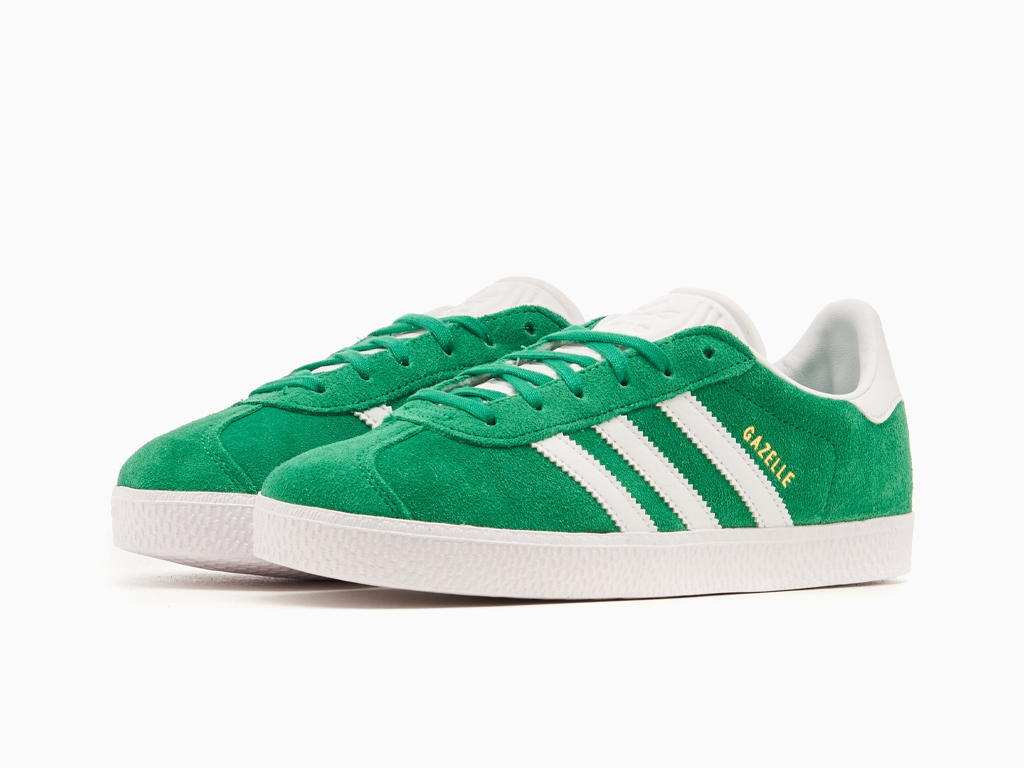 Adidas Gazelle J Green White-Adidas-pikastore.cz