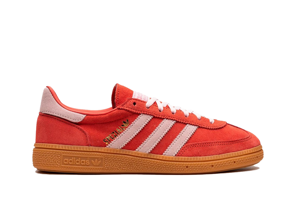 Adidas Handball Spezial Bright Red Clear Pink (Women's)-sneakers-Adidas-pikastore.cz