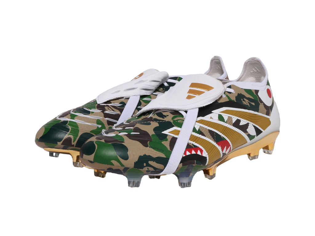Adidas Predator Elite Foldover Tongue FG Bape Green Camo-Adidas-pikastore.cz