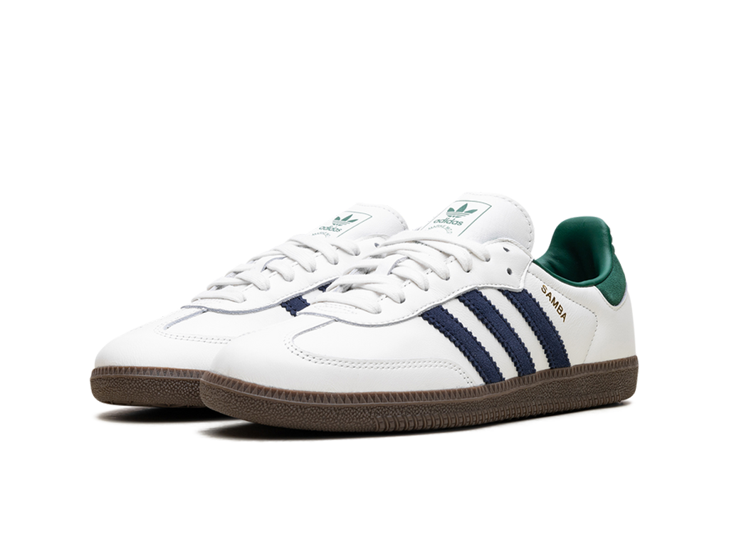 Adidas Samba OG White Navy Collegiate Green-Adidas-pikastore.cz